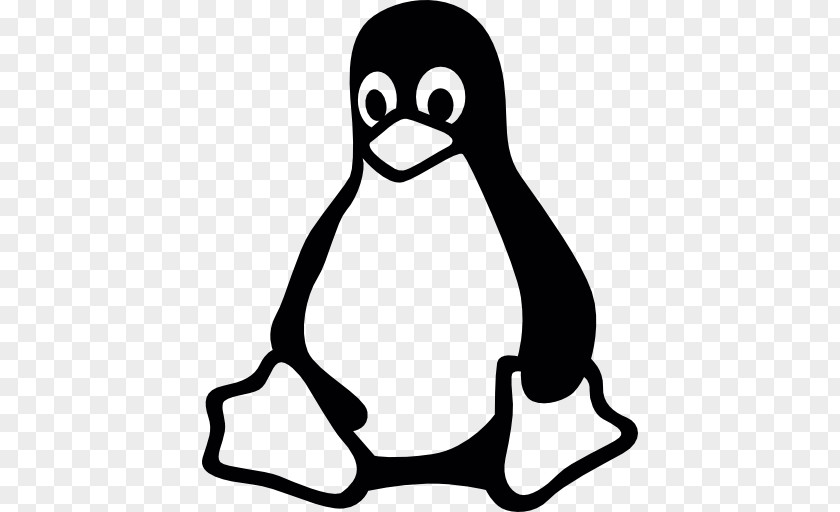 Linux Tux Racer PNG