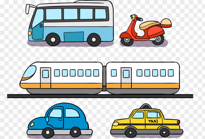 Means Of Transport Rapid Transit Public Car Vector Graphics PNG
