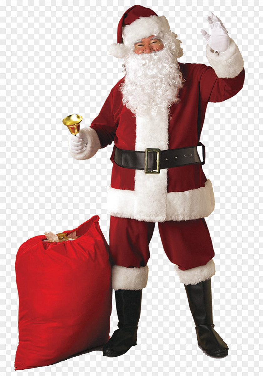 Santa Claus Suit Costume Christmas PNG