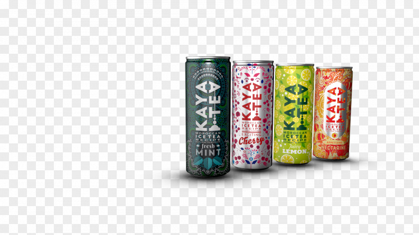 Tea Energy Drink Maghrebi Mint Iced Beverage Can PNG