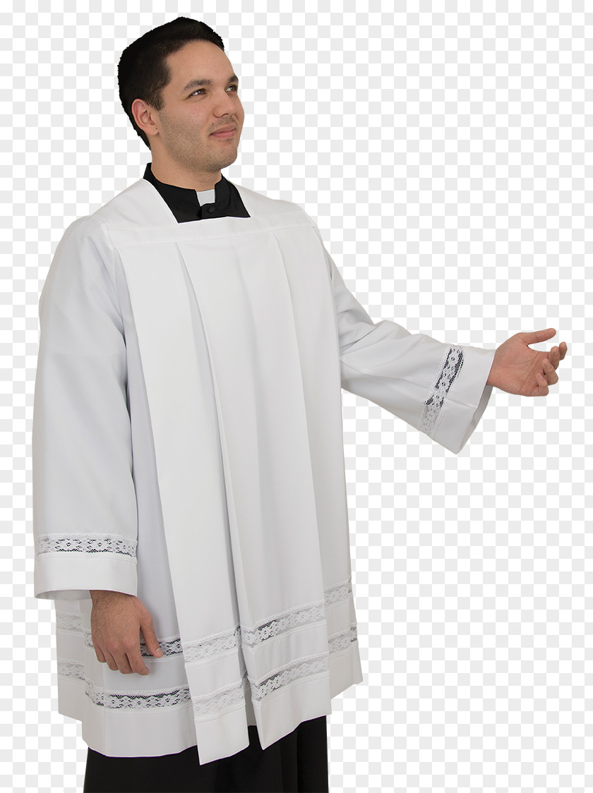 Altar Robe Surplice Clergy Alb Deacon PNG