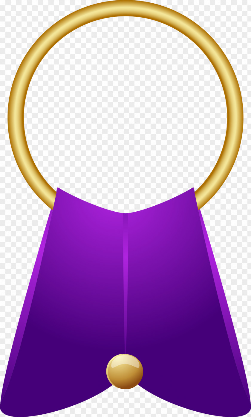 Badge Medal Image Purple PNG