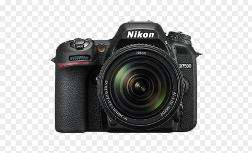 Camera Nikon D7500 D500 AF-S DX Nikkor 18-140mm F/3.5-5.6G ED VR Format PNG