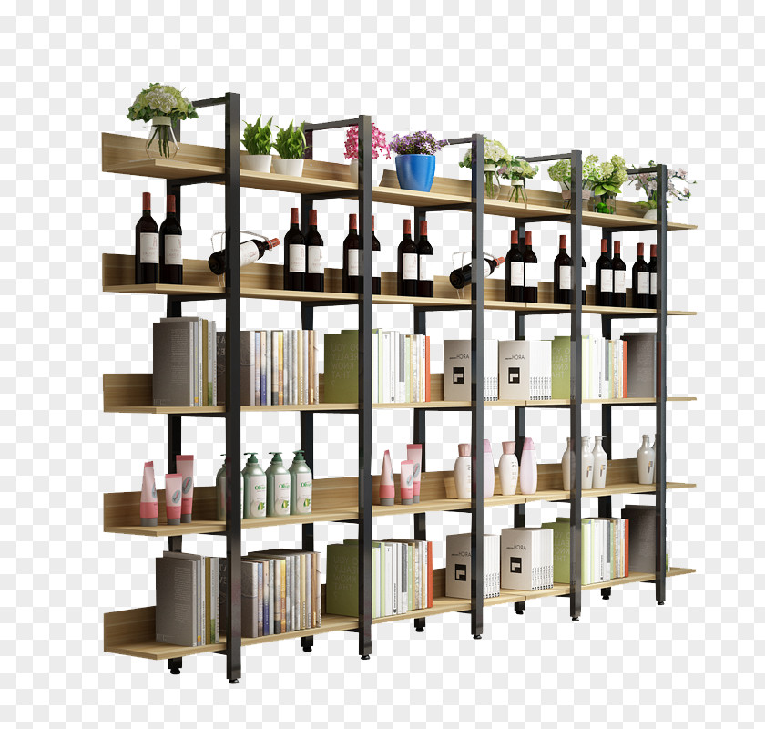 Jewelry Store Showcases Shelf Display Stand Bookcase Furniture Case PNG