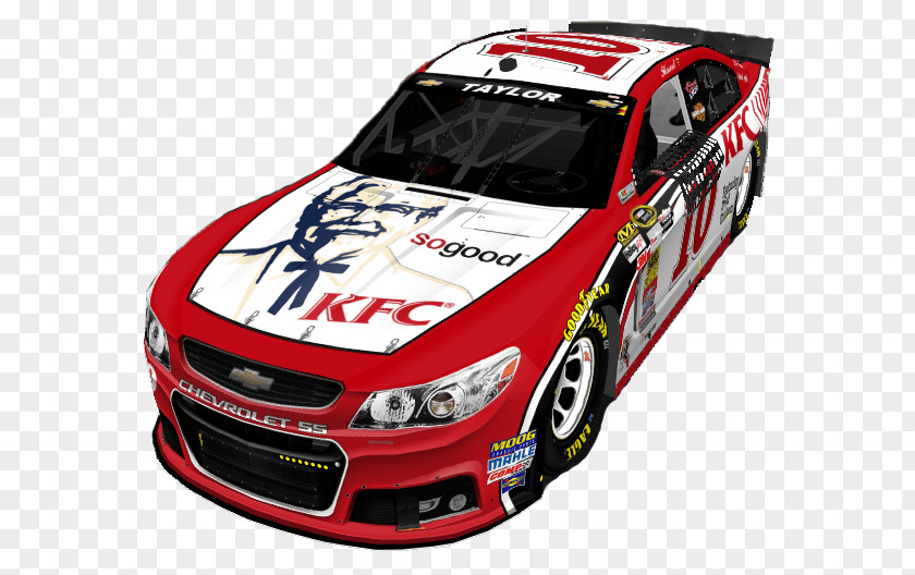 Kentucky Fast Food Car Hot Wheels KFC Auto Racing Decal PNG