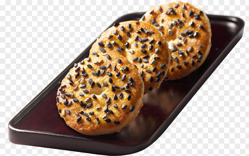 Black Sesame Biscuits Shortcake Bread Biscuit PNG