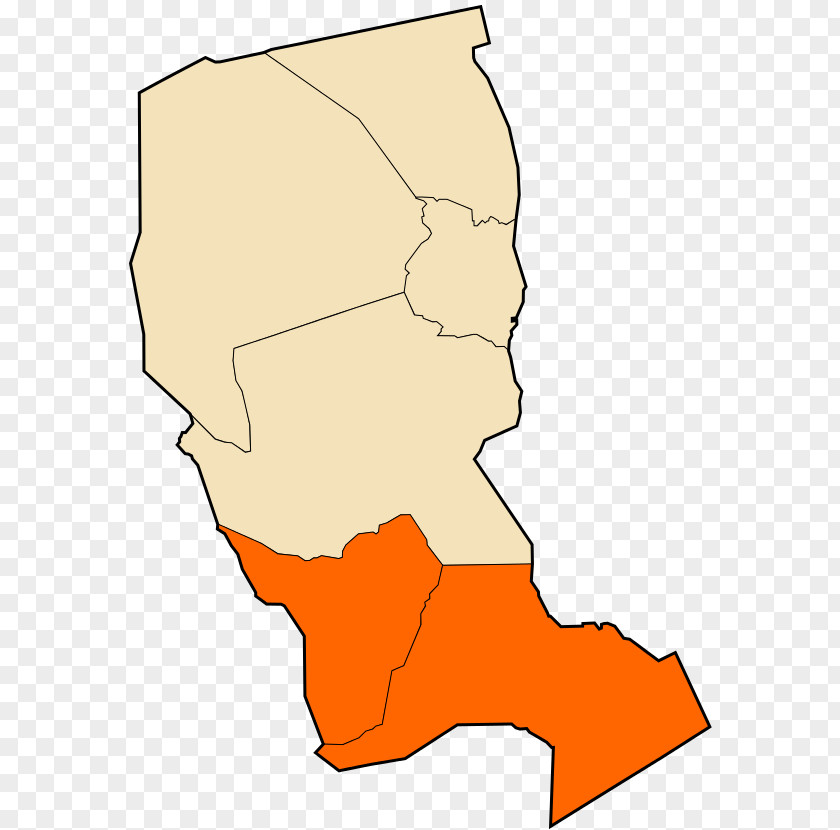 Map Djanet District Illizi Daïra PNG