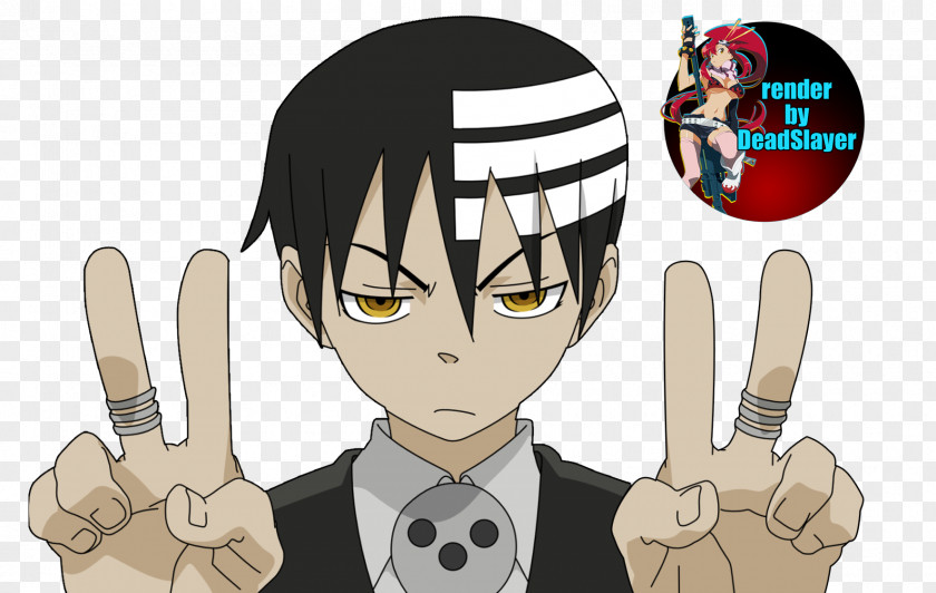 Soul Eater Death The Kid Black Star Evans Crona PNG