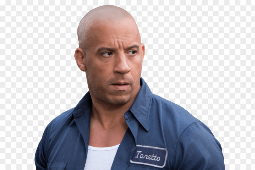 Worried Vin Diesel PNG Diesel, in blue collared top illustration clipart PNG