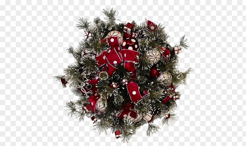 Christmas Tree Wreath Ornament Day New Year PNG