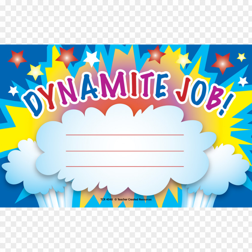 Expression Pack Material Award Paper Teacher Job Dynamite PNG