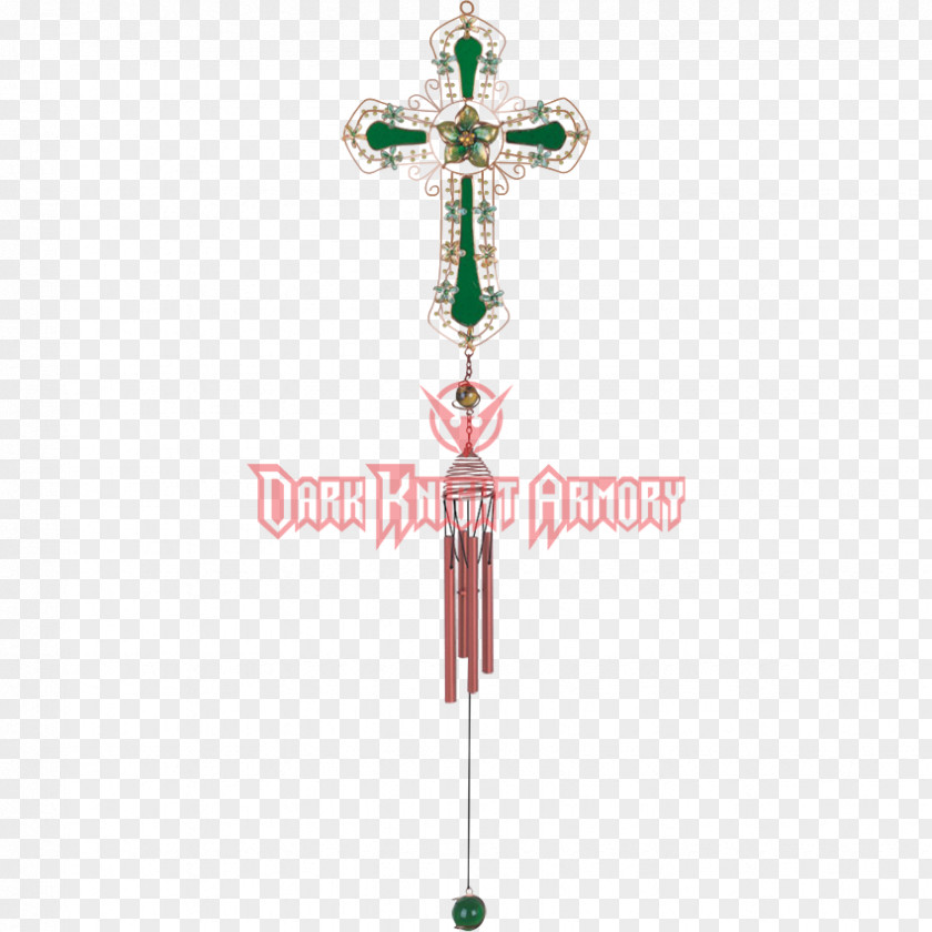 Green Windmill Wind Chimes Religion PNG