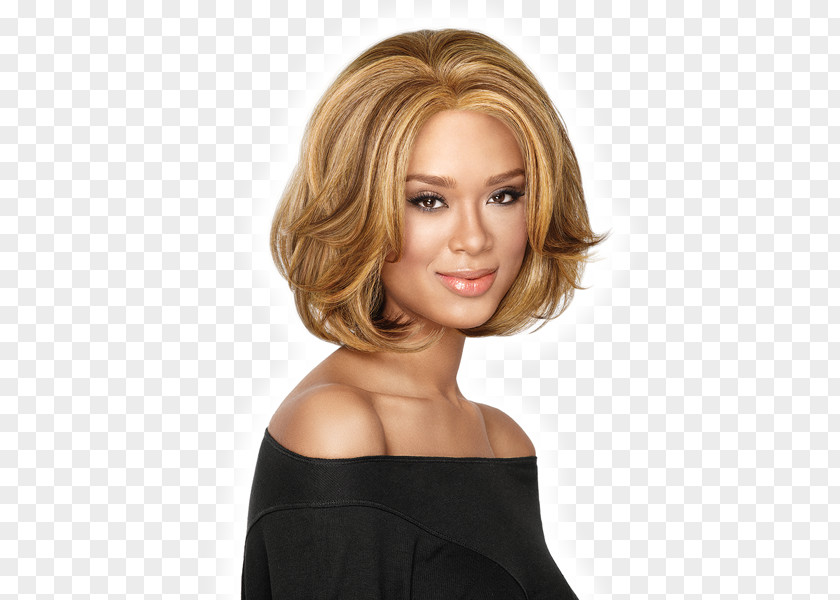 Hair Blond Lace Wig Bangs PNG