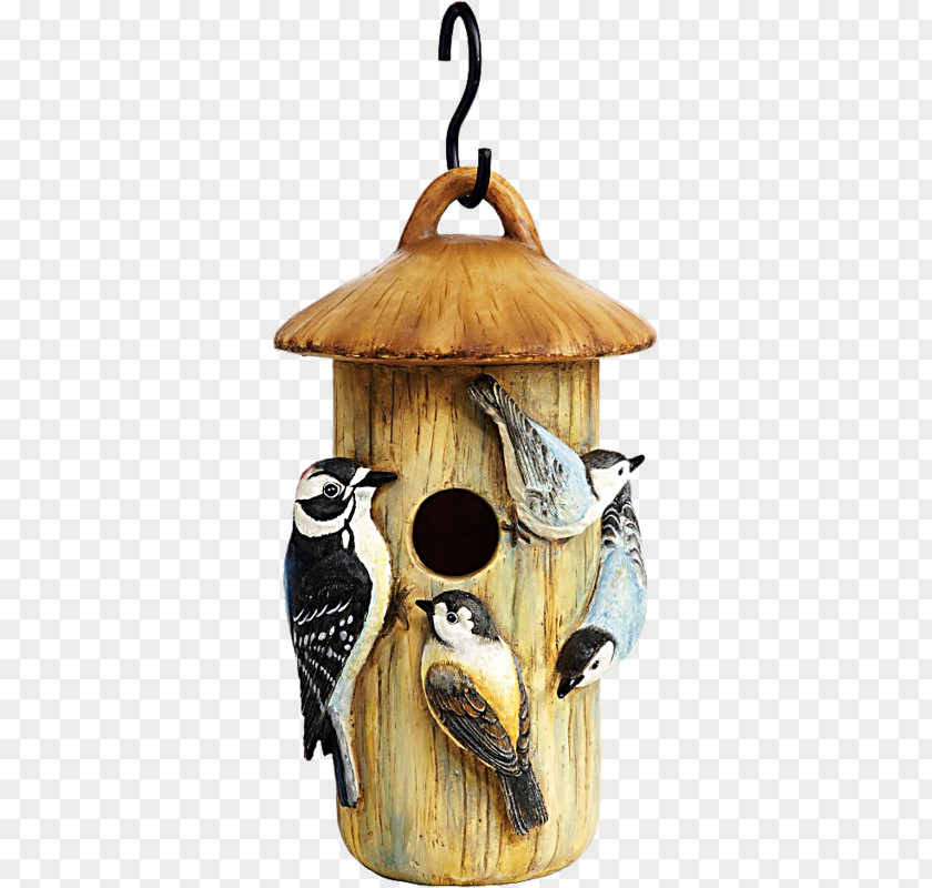 Simple Tree House Bird PNG