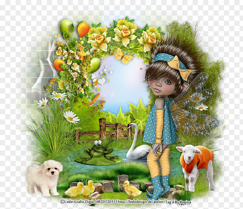Flower Flowering Plant Fauna Photomontage Animal PNG