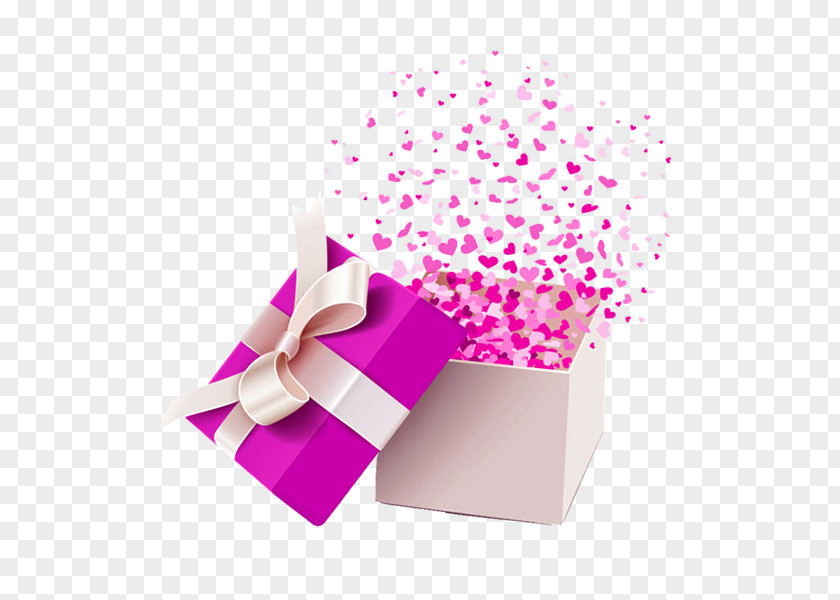 Fluttering Gift Box Stock Photography Clip Art PNG
