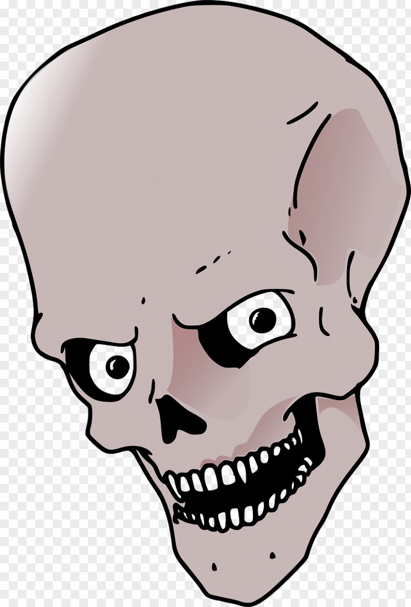 Horror Skull Clip Art PNG