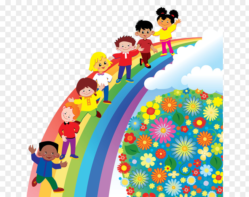 Rainbow Pre-school Child Classroom Education PNG