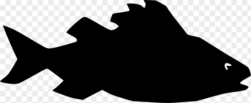 Silhouette Fish Clip Art PNG