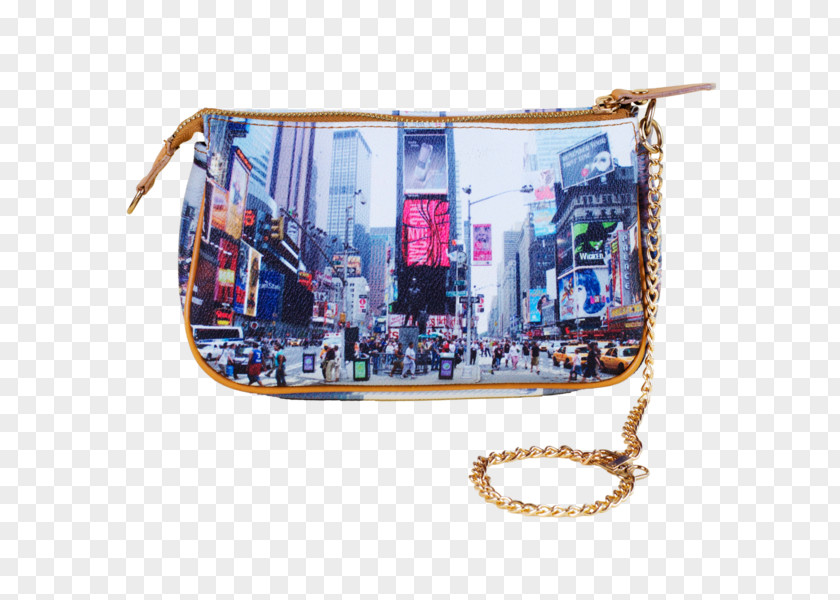 Times Square Handbag Coin Purse Painting PNG