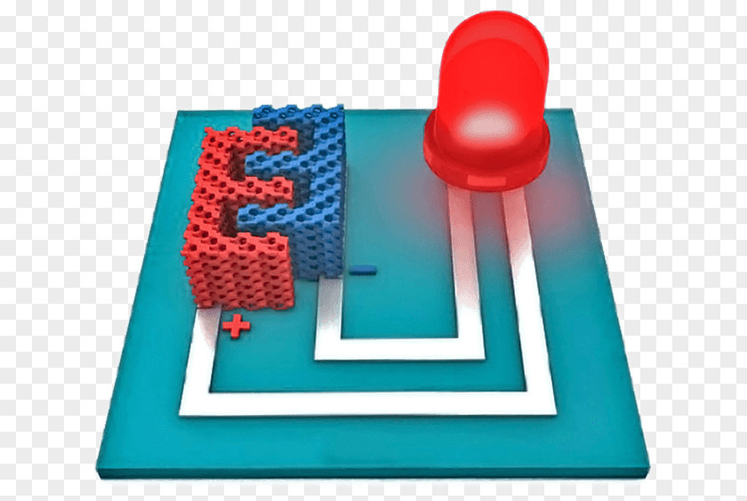 Battery Electrode 3D Printing Three-dimensional Space PNG
