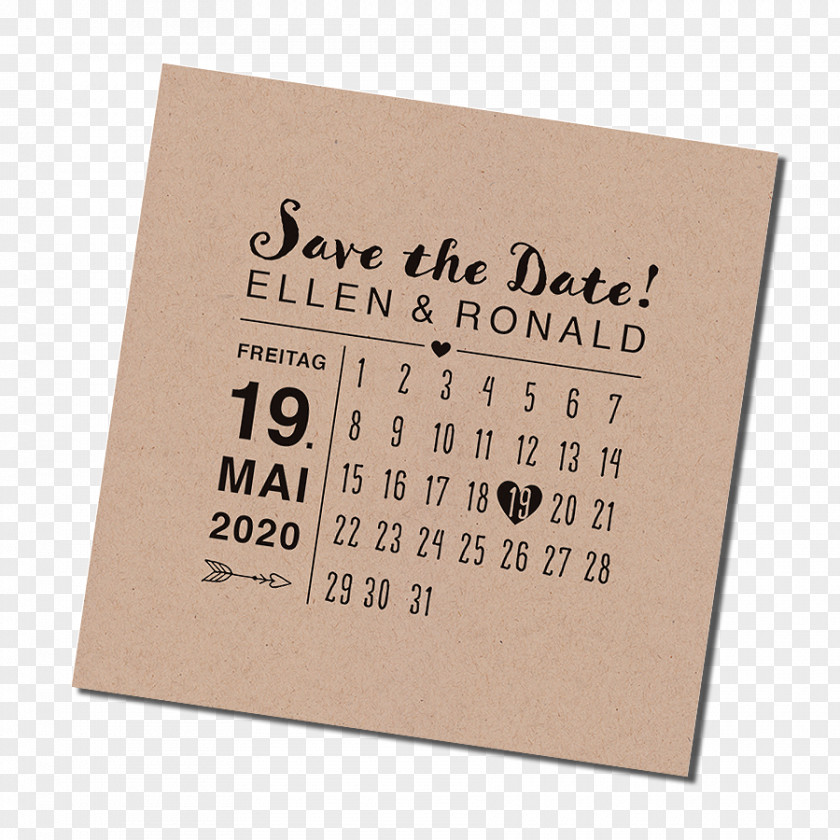 Save The Date Paper Dragée Place Cards Marriage PNG