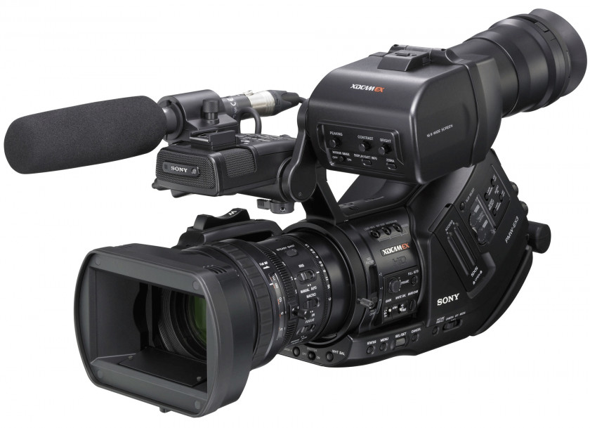 Video Camera Image Sony PMW-EX1 XDCAM PNG