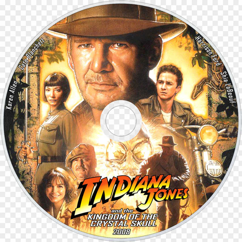 Dvd Harrison Ford Indiana Jones And The Kingdom Of Crystal Skull Henry Jones, Sr. Film PNG