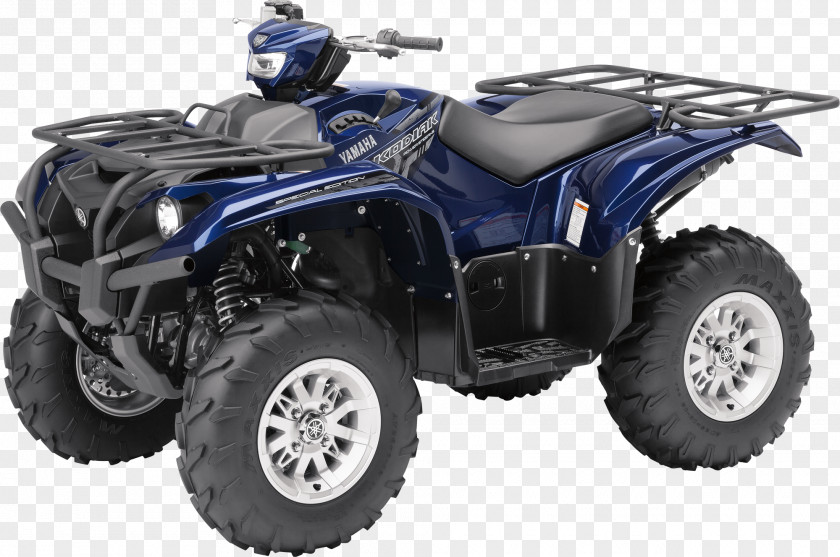 Grizzly Yamaha Motor Company Honda All-terrain Vehicle Powersports Motorcycle PNG