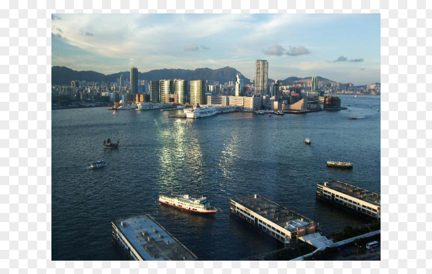 Skyscraper Water Transportation Skyline Cityscape PNG