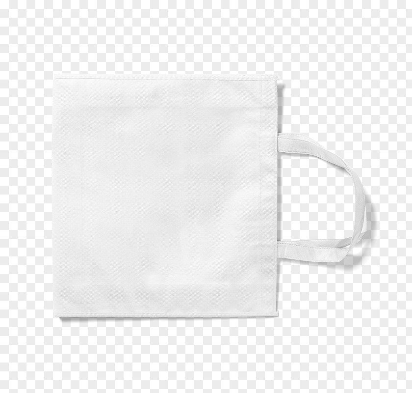 White Canvas Bag Paper PNG