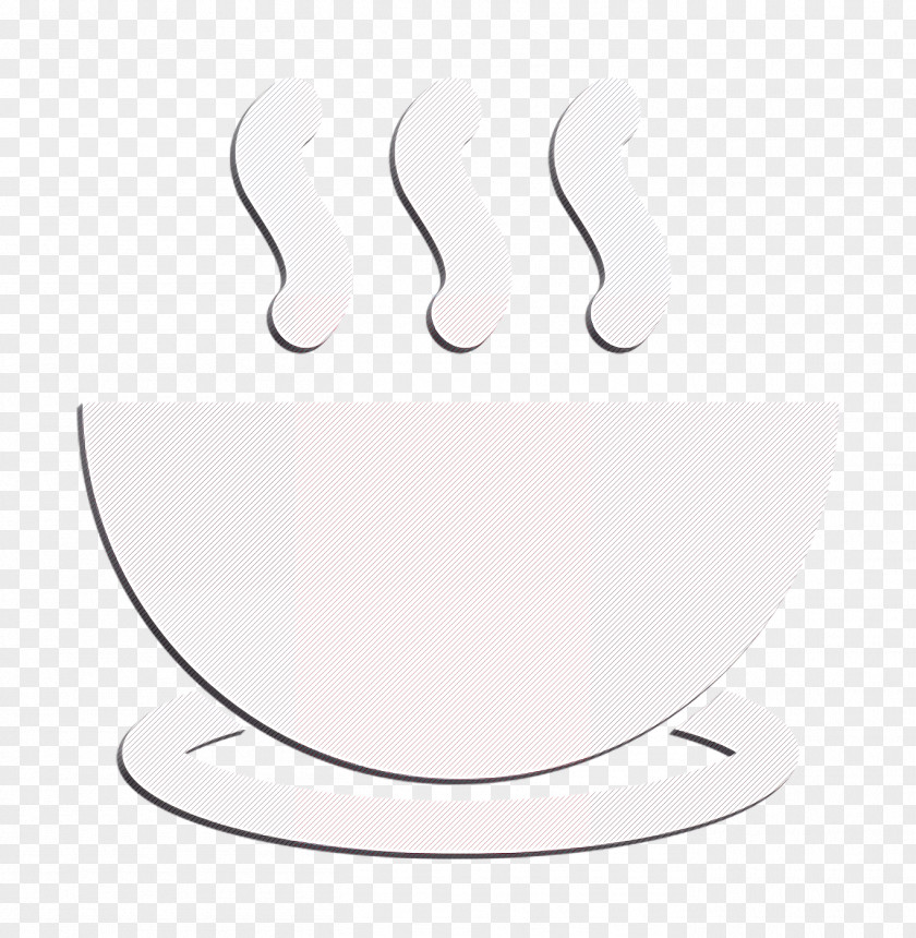 Bowl Of Hot Soup On A Plate Icon Food Icons PNG