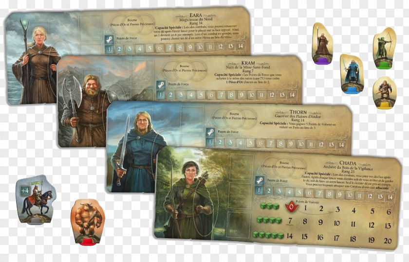 Dice Legends Of Andor Cooperative Board Game Iello PNG