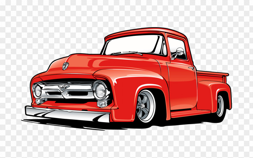 Ford Pickup Truck F-Series Thames Trader Consul Classic Car PNG