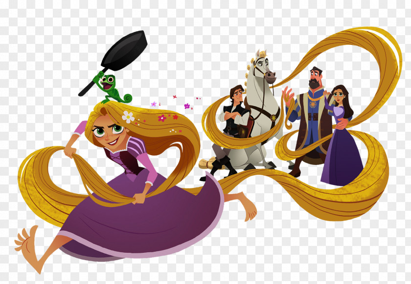 Rapunzel Television Show Disney Channel Animated Series Tangled PNG