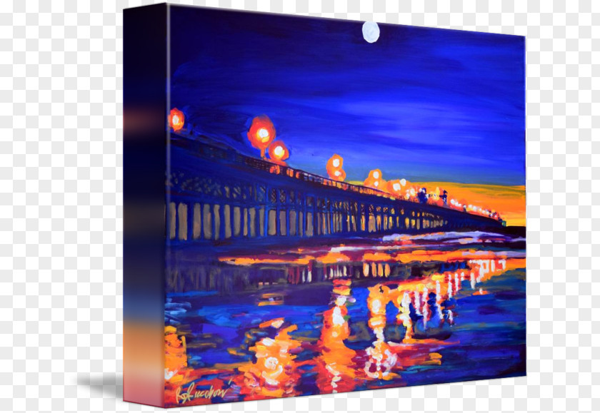 Road Night Modern Art Picture Frames Architecture PNG