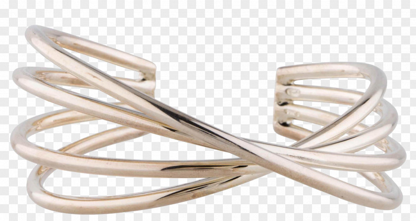 Silver Bangle Body Jewellery PNG