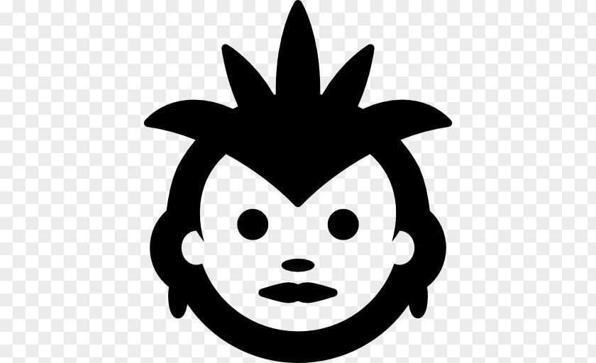 Smiley Punk Rock Clip Art PNG