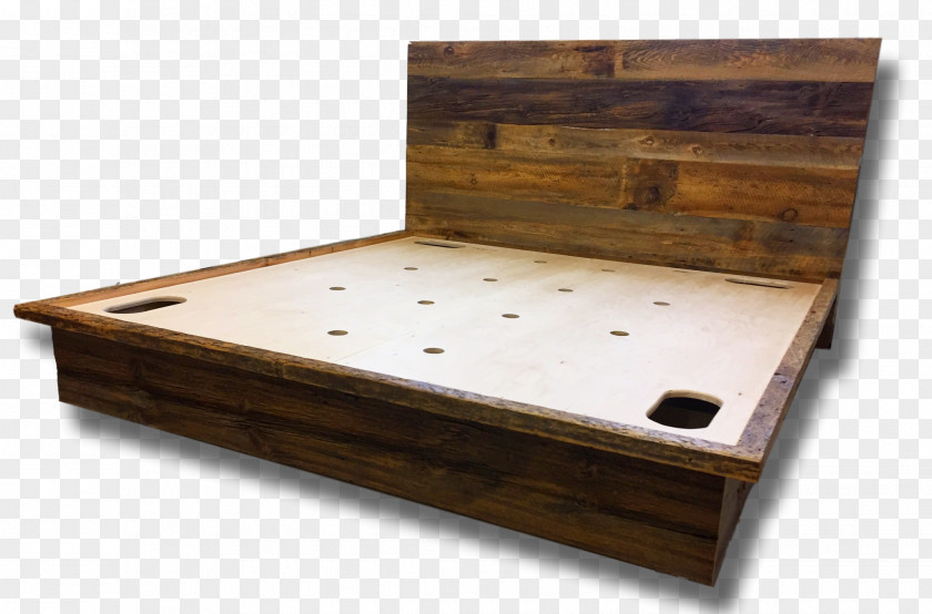 Table Bed Frame Furniture Reclaimed Lumber PNG