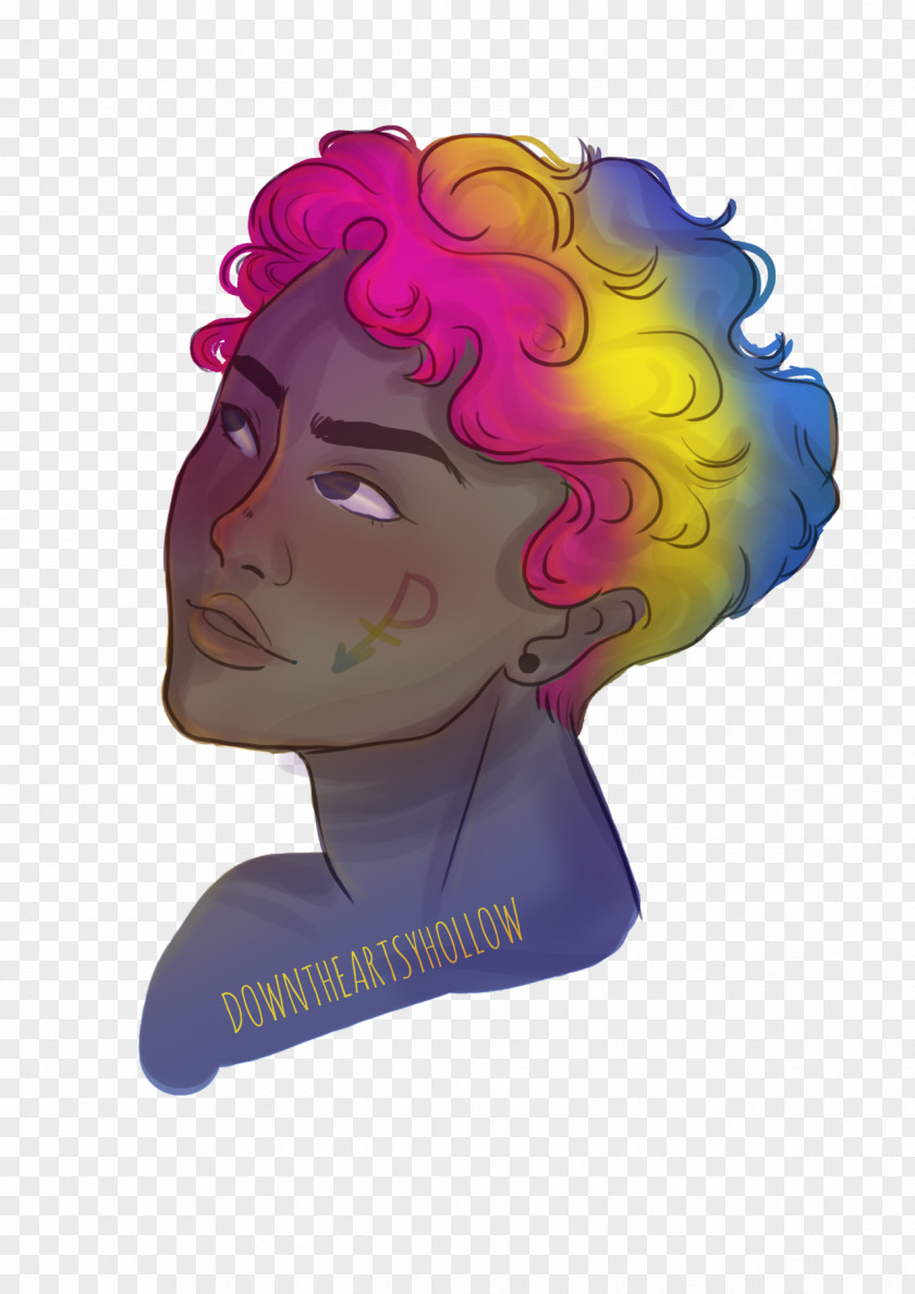 Tayo Pansexuality Art Violet PNG