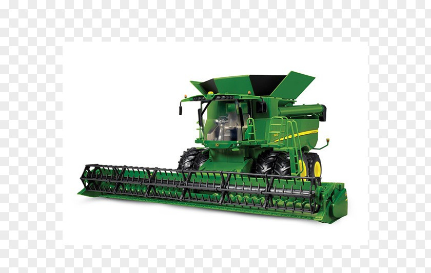 Tractor John Deere 1:16 Big Farm S670 Combine TBEK46070 Harvester Bruder PNG