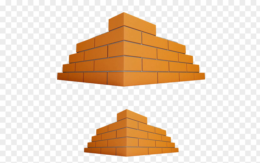 Cartoon Brick Wall Drawing PNG