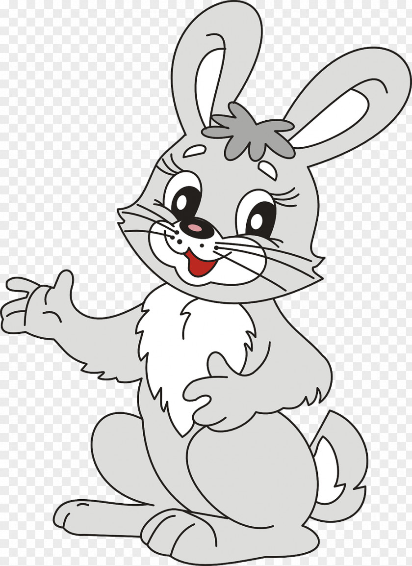 Cute Bunny Easter Netherland Dwarf Rabbit Hare Coloring Book PNG