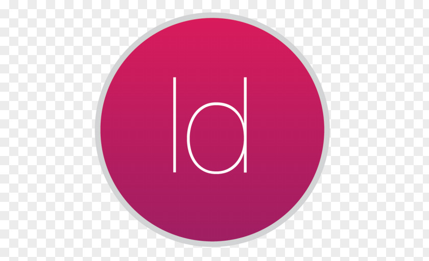 Indesign Pink Symbol Brand PNG