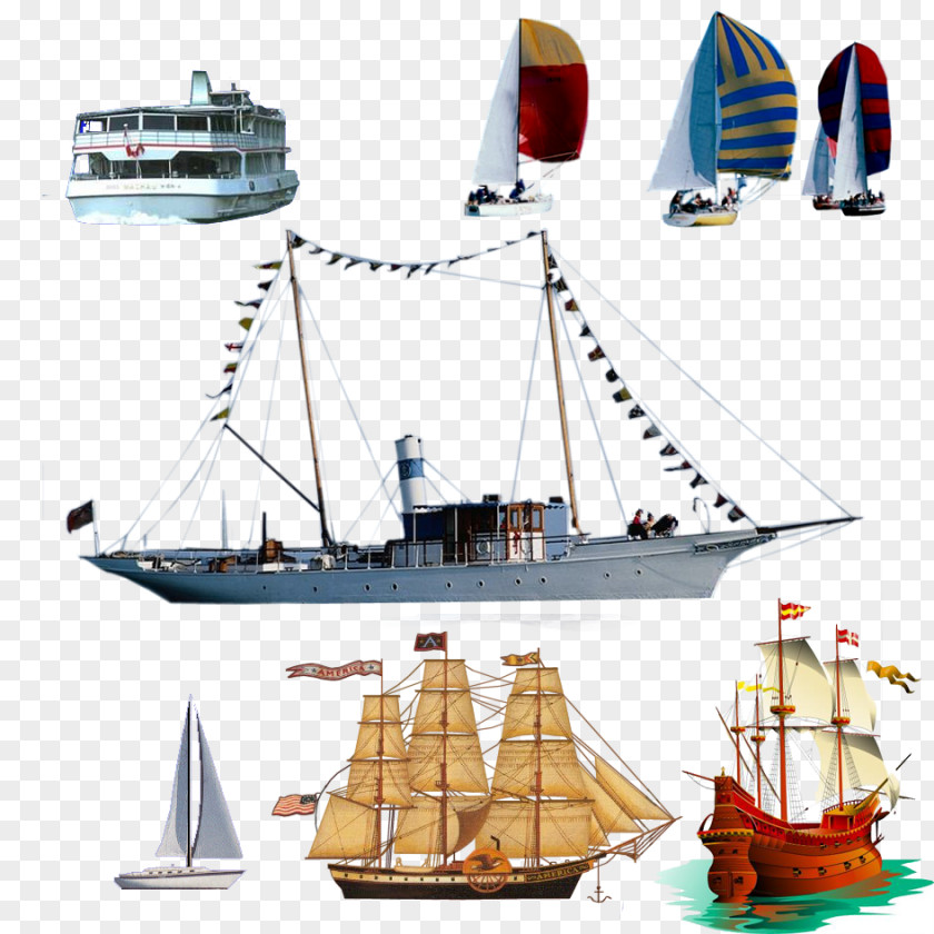 Boat Children Sail Ship Watercraft PNG