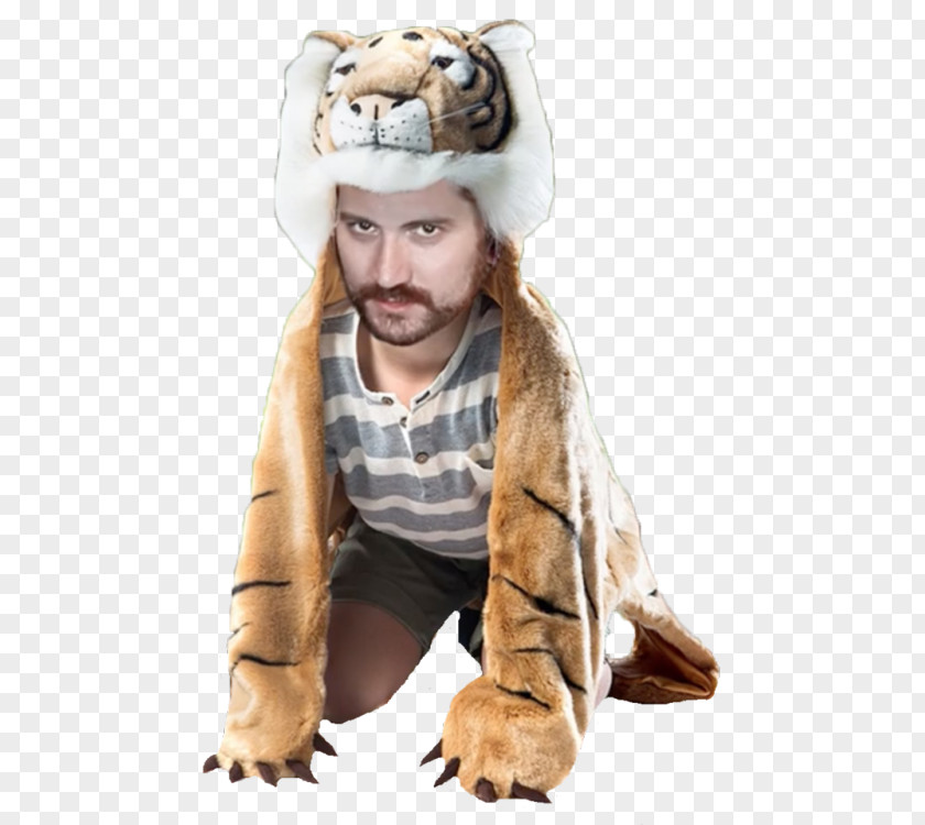 Climbing Tiger White Disguise Child Costume PNG