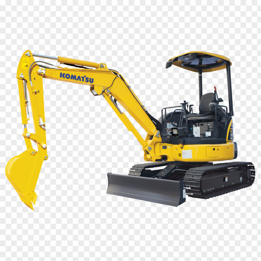 Excavator Komatsu Limited Caterpillar Inc. Architectural Engineering Machine PNG