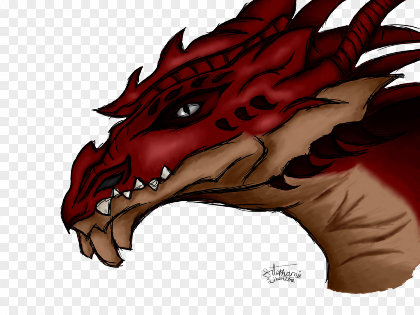 Red Dragon Illustration Jaw Demon Animated Cartoon Extinction PNG
