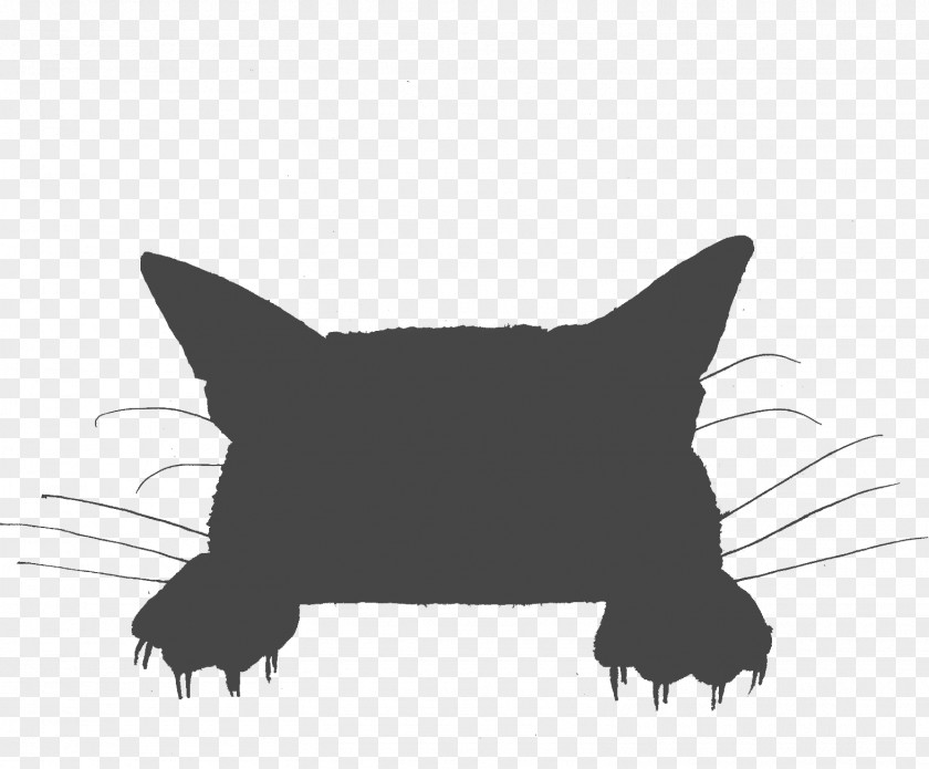 Cat Whiskers Silhouette Dog PNG