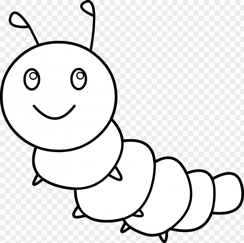 Caterpillar Drawing Butterfly Clip Art PNG